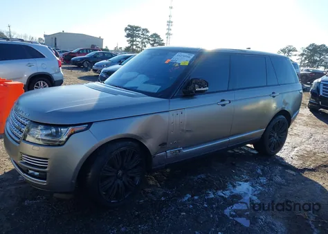 2017 Land Rover Range Rover 5.0L V8 Supercharged Autobiography z USA, uszkodzony, nr VIN SALGV5FE9HA339239